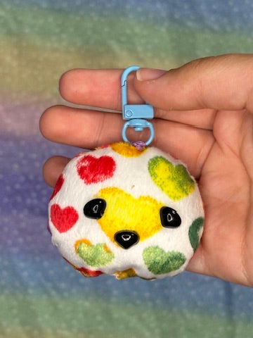 "Cookie Peepz" Mystery Handmade Plush Keychains ONE OF A KIND!