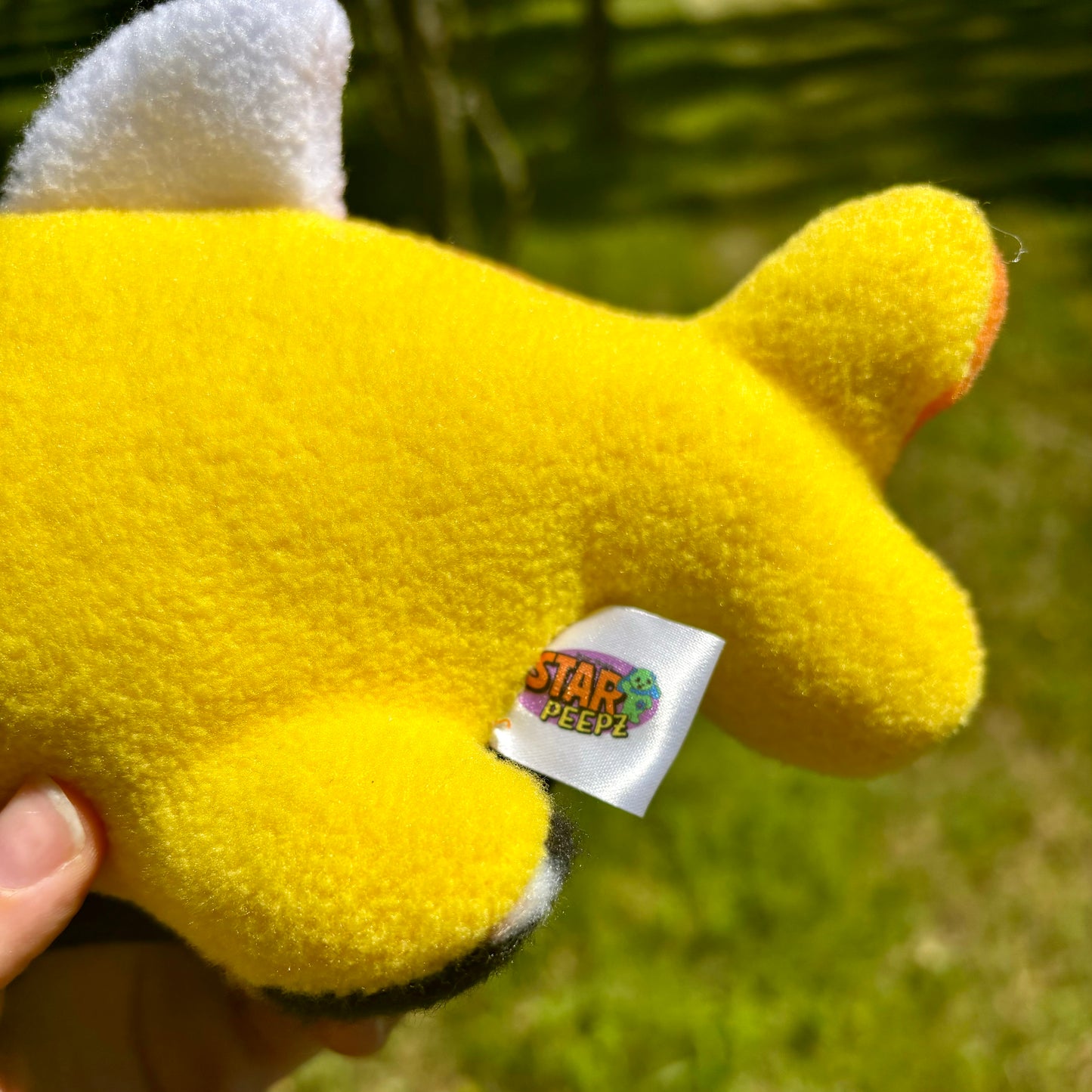 “Buffy” The Candy Corn Shark | Star Peepz “Sharkz" | Handmade Stuffed Animal