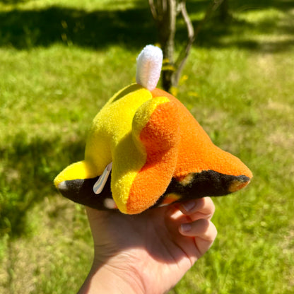 “Buffy” The Candy Corn Shark | Star Peepz “Sharkz" | Handmade Stuffed Animal